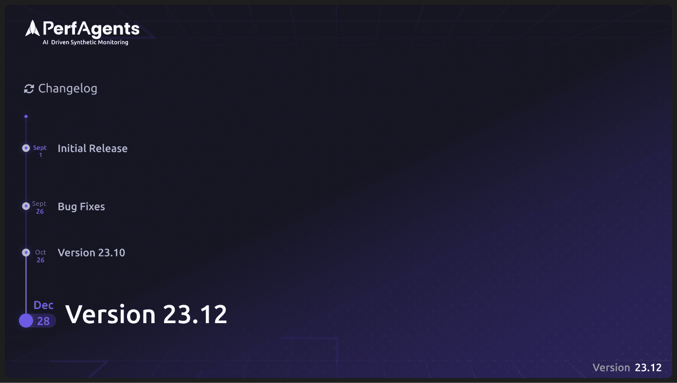 New Release v23.12