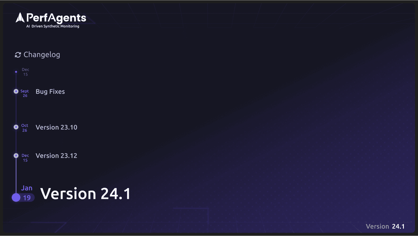 New Release v24.1